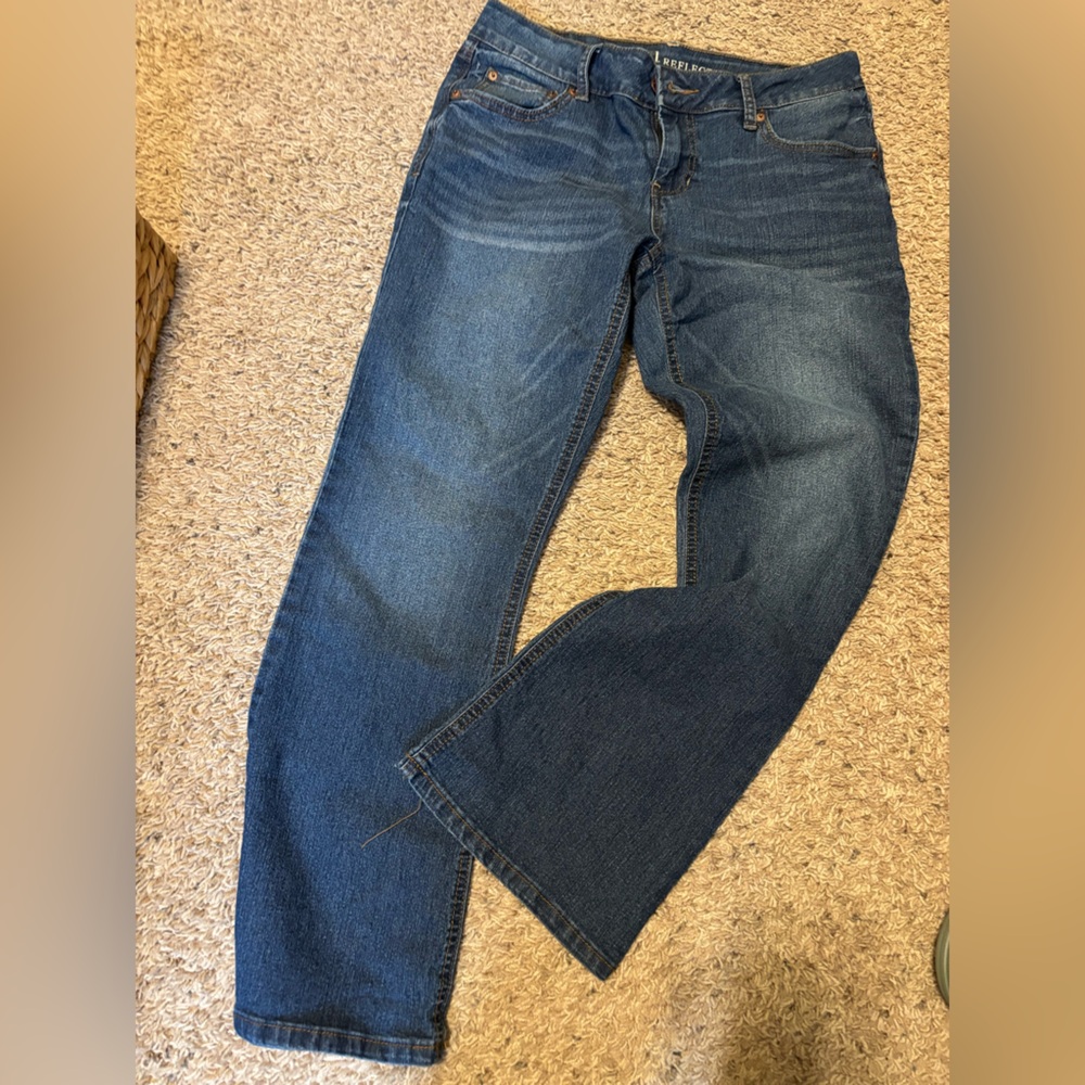 Natural Reflections Indigo Blue Straight Leg Jeans